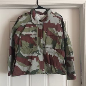 Brand new camo oversized jacket